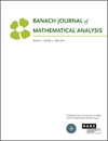 Banach Journal of Mathematical Analysis