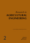 Research in Agricultural Engineering