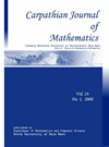 Carpathian Journal of Mathematics