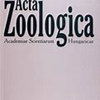 ACTA ZOOLOGICA ACADEMIAE SCIENTIARUM HUNGARICAE