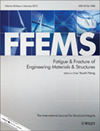 FATIGUE & FRACTURE OF ENGINEERING MATERIALS & STRUCTURES