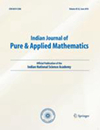 INDIAN JOURNAL OF PURE & APPLIED MATHEMATICS