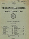 JOURNAL OF AGRICULTURE OF THE UNIVERSITY OF PUERTO RICO