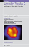 JOURNAL OF PHYSICS G-NUCLEAR AND PARTICLE PHYSICS