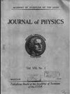 JOURNAL OF PHYSICS-USSR