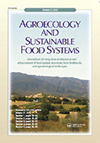 JOURNAL OF SUSTAINABLE AGRICULTURE