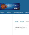 JOURNAL OF THE ENTOMOLOGICAL RESEARCH SOCIETY