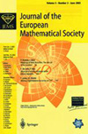 JOURNAL OF THE EUROPEAN MATHEMATICAL SOCIETY