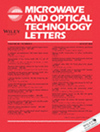 MICROWAVE AND OPTICAL TECHNOLOGY LETTERS