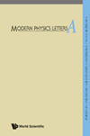 MODERN PHYSICS LETTERS A