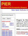 Progress in Electromagnetics Research-PIER