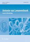 ANTONIE VAN LEEUWENHOEK INTERNATIONAL JOURNAL OF GENERAL AND MOLECULAR MICROBIOLOGY ANTONIE VAN LEEUWENHOEK INTERNATIONAL JOURNAL OF GENERAL AND MOLECULAR MICROBIOLOGY