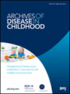 ARCHIVES OF DISEASE IN CHILDHOOD