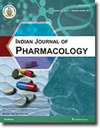 INDIAN JOURNAL OF PHARMACOLOGY