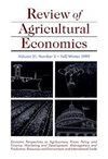 Review of Agricultural Economics