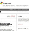 Frontiers in Behavioral Neuroscience