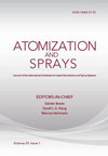 ATOMIZATION AND SPRAYS