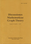 Discussiones Mathematicae Graph Theory
